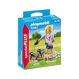 Playmobil Cuidadora de Perro PLAYMOBIL- Juguete, Multicolor (70883)