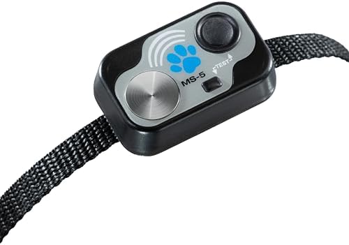 Genuine MS-5 Power Pet, Automatic Pet Door Collar by High Tech Pet Brand. Includes 2 Free Batteries