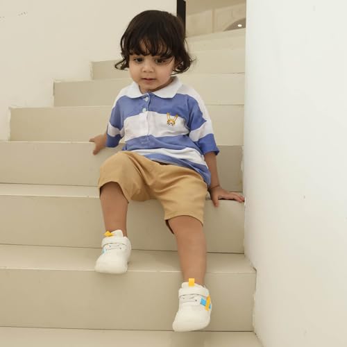 Image of Baby Shoes Boys Girls First Walkers Cute Animals Toddler Sneakers Prewalkers Rubber Sole