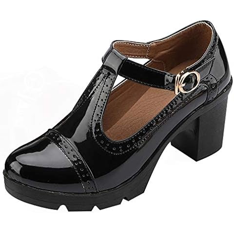 ANUFER Escarpins Femme Noir SN020216 Cover