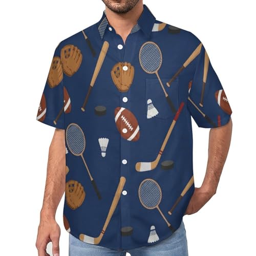 Chemises hawaïenne aloha homme chemise d'été imprimé sport dessin animé coupe regular