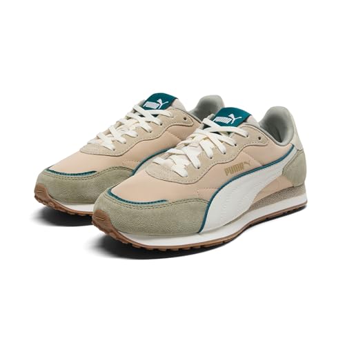 Image of PUMA Womens St Miler Rose Lace Up Sneakers Shoes Casual - Off White, White