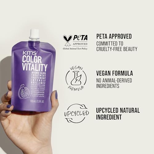 Kms Color Vitality Intense Gloss Treatment Trattamento Intensivo Per Una Brillantezza Sana 100 Ml - 5