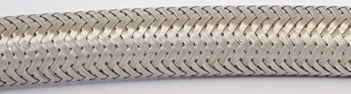 Lasco 10-0413 1/2-Inch Female Iron Pipe By1/2-Inch Female Iron Pipe By 12-Inch Flex Stainless Steel Braided With Poly Inner Core Water Supply #TOP1