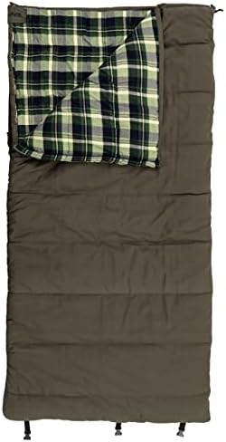 ALPS OutdoorZ Redwood sleeping bag with -25 F rating and oversized 38 x 80 inch body coverage