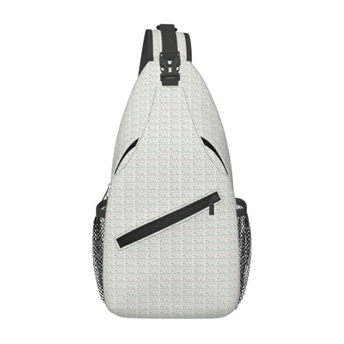 Sac à dos croisé homme de randonnée quotidienne et trajet diagonale