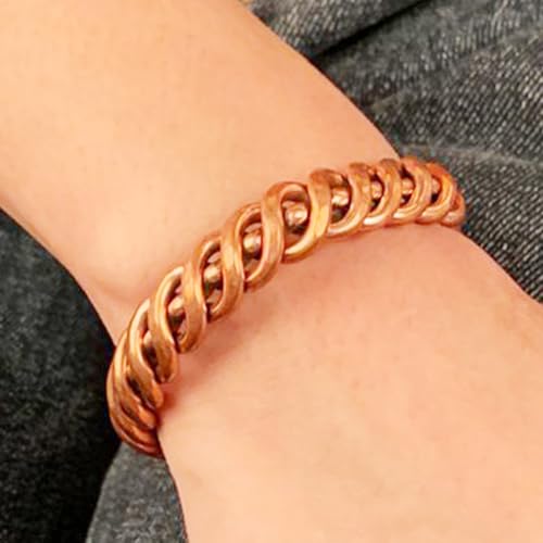 Touchstone Tibetan Indian Spiritual Buddha Bracelet Three Metal Copper Brass Peace Healing Chakra Yoga Meditation Mantra Jewelry for Women and Men2