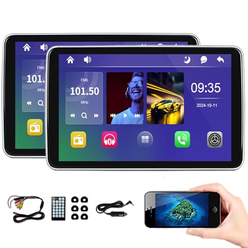 Generisch 10.1-Zoll Auto Kopfstützenmonitore (2 Stück)