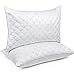 Bed Pillows for Sleeping(2-Pack) Luxury Hotel Collection Gel Pillow Good for Side and Back Sleeper & Hypoallergenic-Queen Size