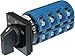 Blue Sea Systems 9093 AC Rotary Switch - OFF + 2 Positions 120/240V AC 65A, Blue