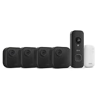 Blink Outdoor 4 con Blink Videocitofono 2K+ a pile (ultimo modello)