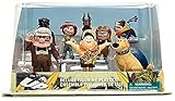 Toy Disney Store Up Pixar Movie Deluxe Figurine 9 Piece Playset - Includes Carl, Ellie, Russell, Alpha, Beta, Gamma, Dug, and Kevin