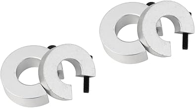 TEHAUX 4 Pçs/Conjunto Anel De Parada Braçadeira Ajustável Peças Cnc Suporte De Eixo De Trilho Linear Eixo De Trilho Linear Anel De Parada Anel De Fixação De Trilho Linear Acessórios Cnc