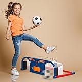 Soccer Trainer, Soccer Exercises Training Set | Improve Agility First Touch Ball Control & Foot-Eye Coordination Hand-Eye