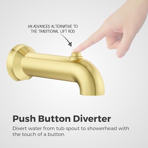 Pfister Capistrano Tub & Shower Trim with Valve in Brushed Gold by Pfister - Image 6