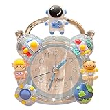 REGALO IDEALE: Questa sveglia può essere utilizzata anche come decorazione per la cameretta dei bambini, perfetta per compleanni, la Festa dei bambini e altre occasioni speciali.