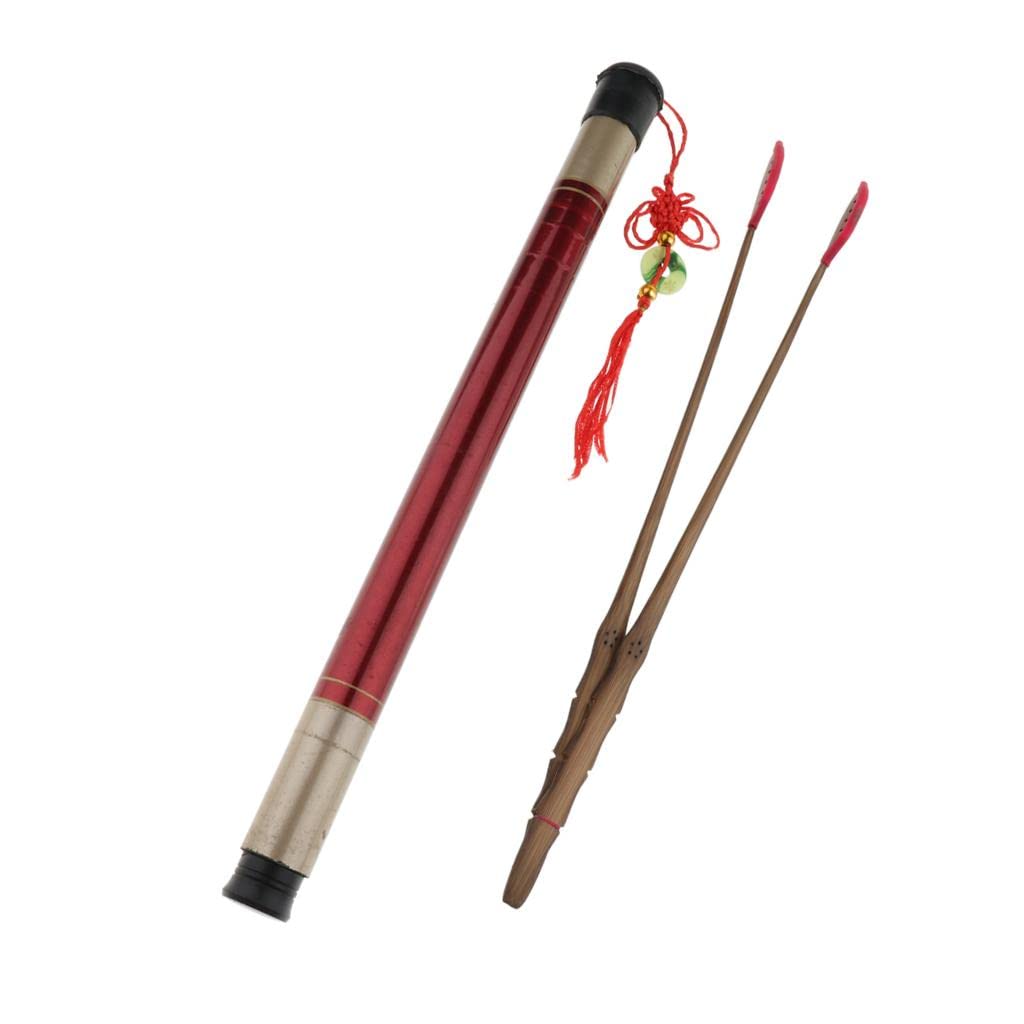 Practical 2pcs Yangqin Dulcimer Mallets Sticks+Storage Box Holder - Image 7