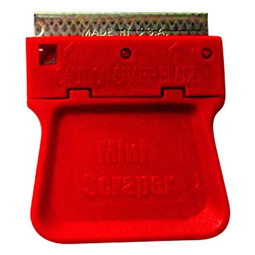 Mini Scrapers With Metal Blade Carded 2 Pack U.s. Made #TOP3