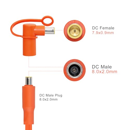 Adaptador KSK DC8020 a DC7909, pack 2 piezas naranja miniatura 6