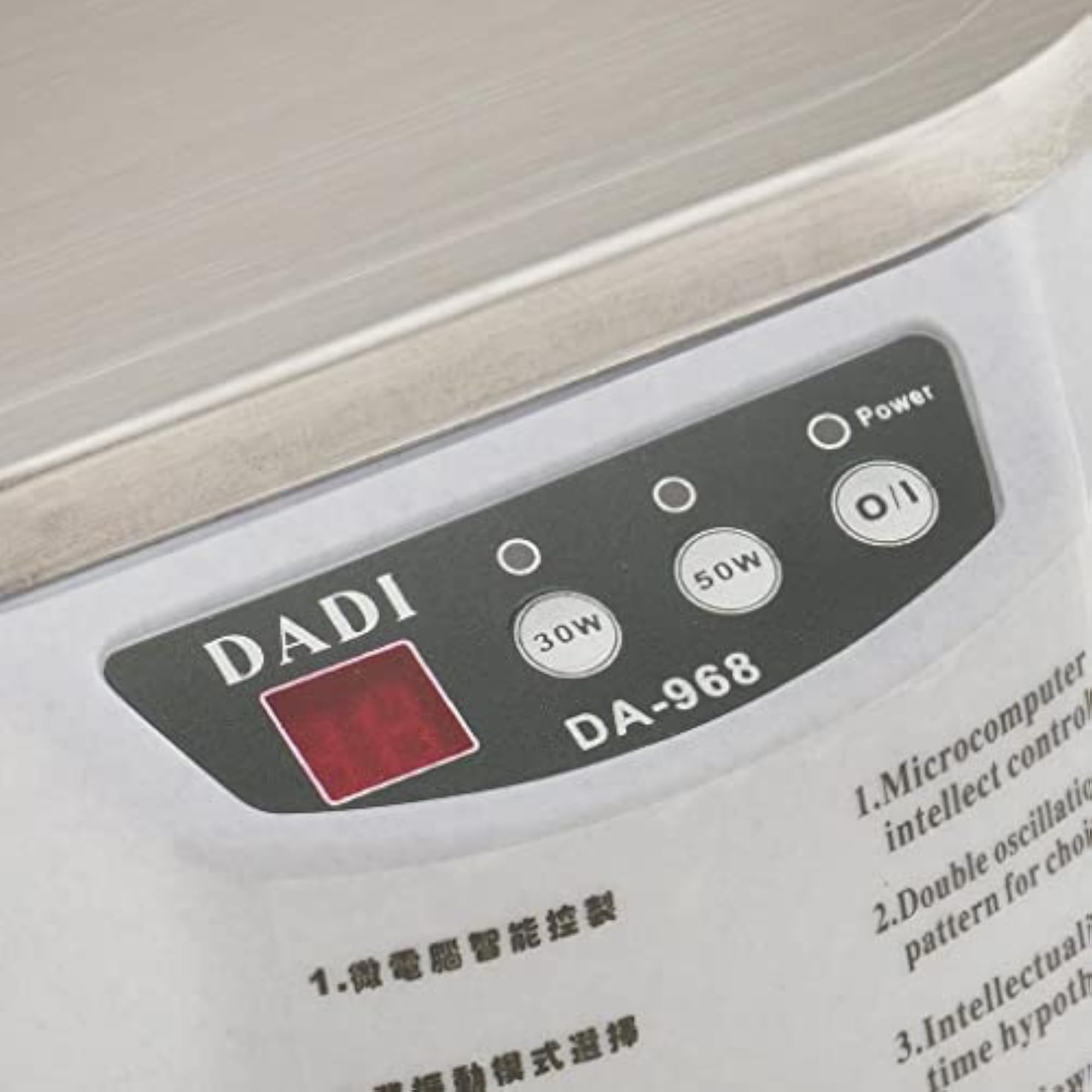 Professional Metal LCD Ultrasonic Cleaner Machine