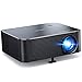 Beamer, 2022 aktualisierter Native 1080P Full HD Heimkino Projektor, 300” LED Display Unterstützt 4K Video, 4D Elektronische Korrektur & 75% Zoom, mit HDMI/USB /AUX, Phone/Laptop/TV Stick/PS4