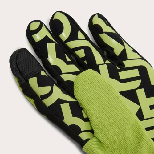 Oakley Mens Factory Pilot Core Glove, Black/Light Green, X-Large - image 5