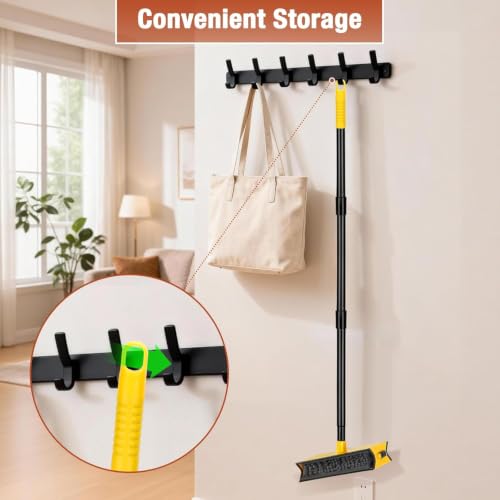 Image of CLDREAM Ceiling Fan Cleaner Duster with Extension Pole 3Ft | Fan Blade Cleaner Cleaning Tool with Reusable Chenille Pads for High Ceiling Fan Blade Blinds Cobweb