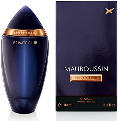 Mauboussin - Private Club 100ml (3.3 Fl Oz) - Eau de Parfum for Men - Woody & Oriental Scents