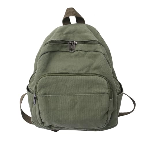 MaxxCloud Vintage Canvas Backpack Olive (484)