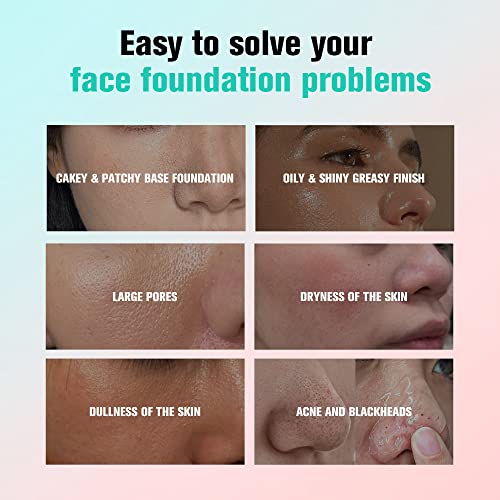 Face Primer Makeup Pore Power Grip Primer,Gel-Based Gripping Jelly Primer For Moisturizing & Locking Foundation Long-Lasting Perfect Makeup Base (#2 4% Niacinamide) #TOP6