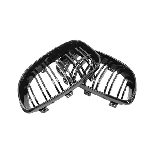 Calandre pour BMW E81 E87 E82 E88 double lamelles style racing 2007-2011 - 4