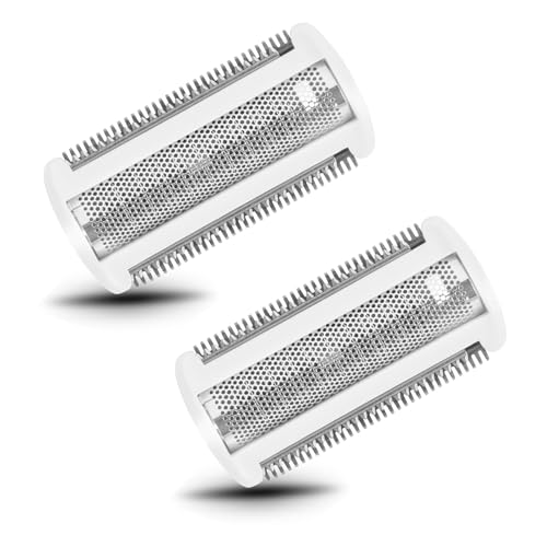 Ersatz-Scherfolienkopf für Series BRL140 BRL130 RL146 Damenrasierer, Ersatzscherkopf-Folie, Ersatzklingen Folienkopf Zubehör, Kompatibel Mit Elektrischen Ladyshaver Nass, Elektrorasierer[2 stück]