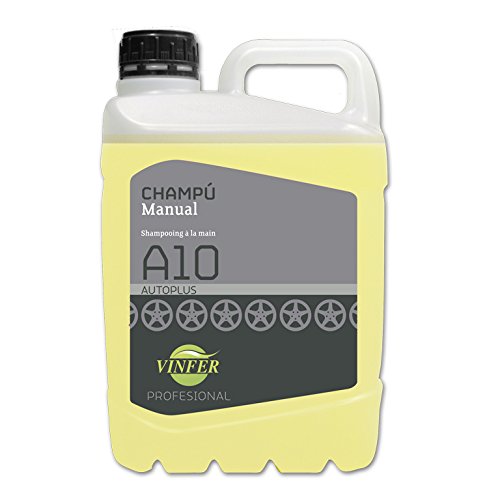 Champú líquido concentrado A10 para lavar coches y autocares sin dejar manchas de cal