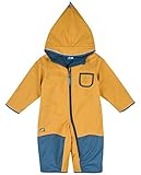  Finkid Jungen Overall Schneeanzug PIKKU Winter 1212001 in Gold (Harvest Gold), Kleidergröße:100/110, Farbe:Gold (Harvest Gold/Denim 603113)