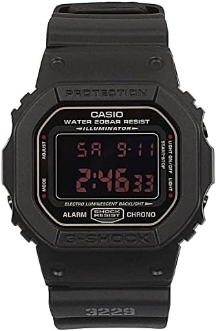 G-Shock Casio Men's Classic Collection Watch #DW-5600MS-1, White, Sport