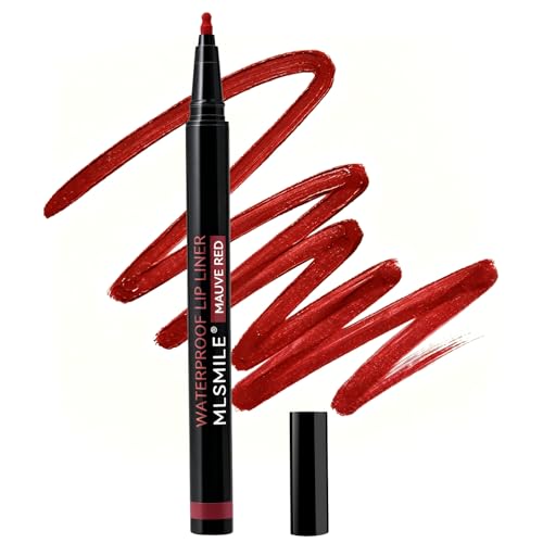 Image of BUTBU Lip Liner, Long Lasting Colour Lip Marker, Matte Nude Lipliner for Plumping and Defining, High Pigmented Formula, Precise Application, Non-Fading, Lips Definer Makeup for Women Girl (Black, 02)