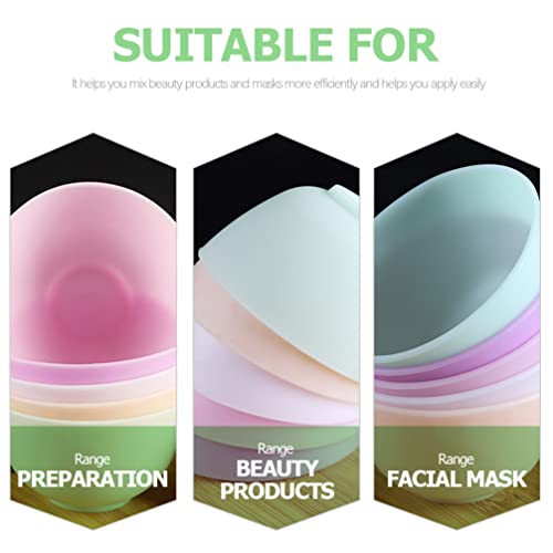 Kit Spa FOMIYES con 5 Tazones de Silicona para Mascarillas Faciales miniatura 5