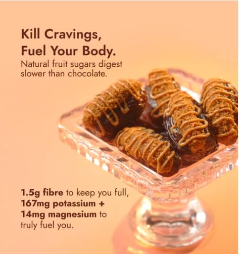 Image of Zabbaat Medjool Dates - Fresh, Dry, Black Arabian Dates - Naturally Sweet, Nutritious, Perfect for Snacking, Boost Energy, and Healthy Lifestyle - Medjool Dates (500gm (Box of 7))