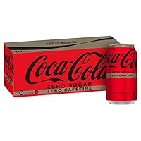 Coca-Cola Zero Sugar Caffeine Free Multipack Cans 10 x 375mL