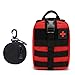 Kaiyei Tactica Bolsa Primeros Auxilios MOLLE Médico Bolsa EMT Kit de Supervivencia Bolsa Bandolera Bolsa con Parche Militar 900D Oxford Impermeable Ciclismo Cámping Rojo