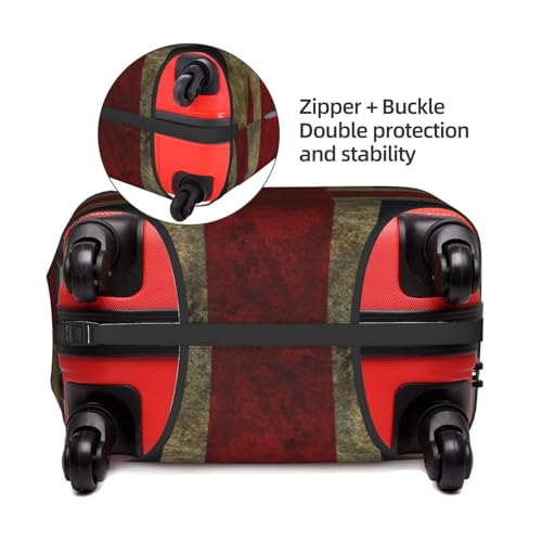British Flag Printed Luggage Cover Elastic, Washable, Universal Fit 18-32 Inch Travel Suitcase Cover Easy To Identify4