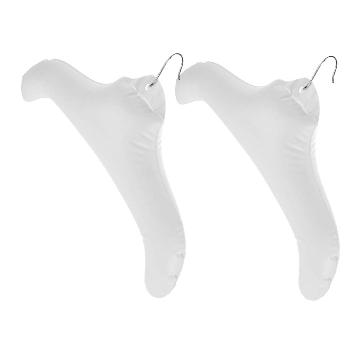 5 Set Grucce Pieghevoli Gonfiabili Da Viaggio in Pvc Per Asciugatura Organizzazione in Valigia Pratiche Leggere Per Abbigliamento Accessori 2 Pezzi * 5