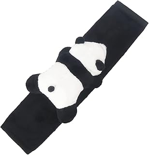 SHERCHPRY Capas De Cinto De Segurança Panda Para Adultos Capa De Cinto De Segurança Automotivo Protetor De Cinto De Segurança Flanela Com Almofadas De Ombro Capa De Cinto De Segurança