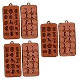 ABOOFAN 3-teiliges Backblech, 15 Stück, Pappbecher, Backform