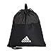 adidas Erwachsene 3 Stripes Turnbeutel, Black/White, 50 x 40 cm