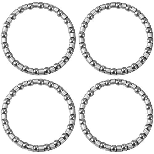 4 unidades de auriculares para bicicleta de carretera, bolas de jaula con marco, horquilla frontal, retenedor de rueda de carrera, fácil de usar bicicletas, rodamientos de bolas de horquilla