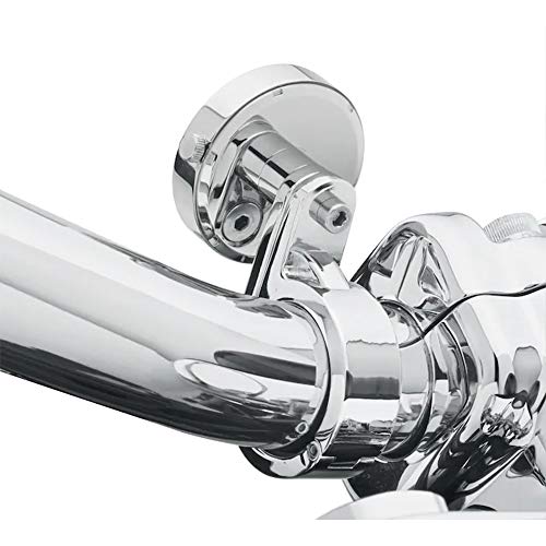 Image of 1.25 inchMount Clamp & 32mm Handlebar Clock Gauge Mount Clamp for Touring | 1.25in & 32mm Highway Bar Bracket for Clock Temp Gauge fits for Road Glide Road King Dyna Sportster Softail etc.