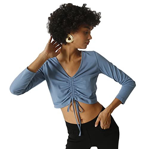 Image of Campus Sutra Women's Regular Fit Tops