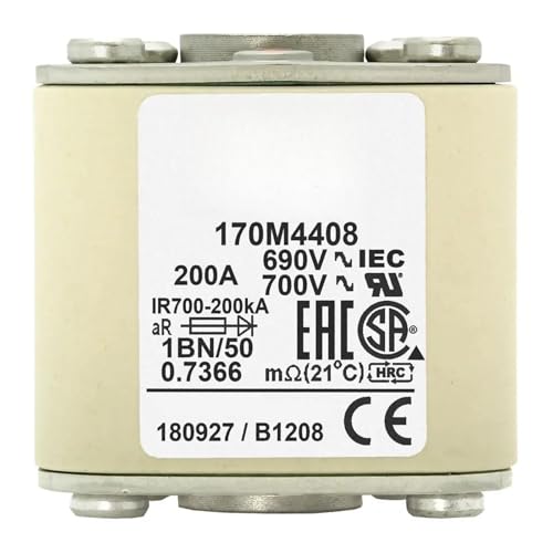 Fusible 170M4408 a 170M4419 a visser pour protection industrielle - 3