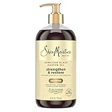 SheaMoisture Strengthen and Restore Shampoo Jamaican Black Castor Oil for Damaged Hair Sulfate-Free 24 oz